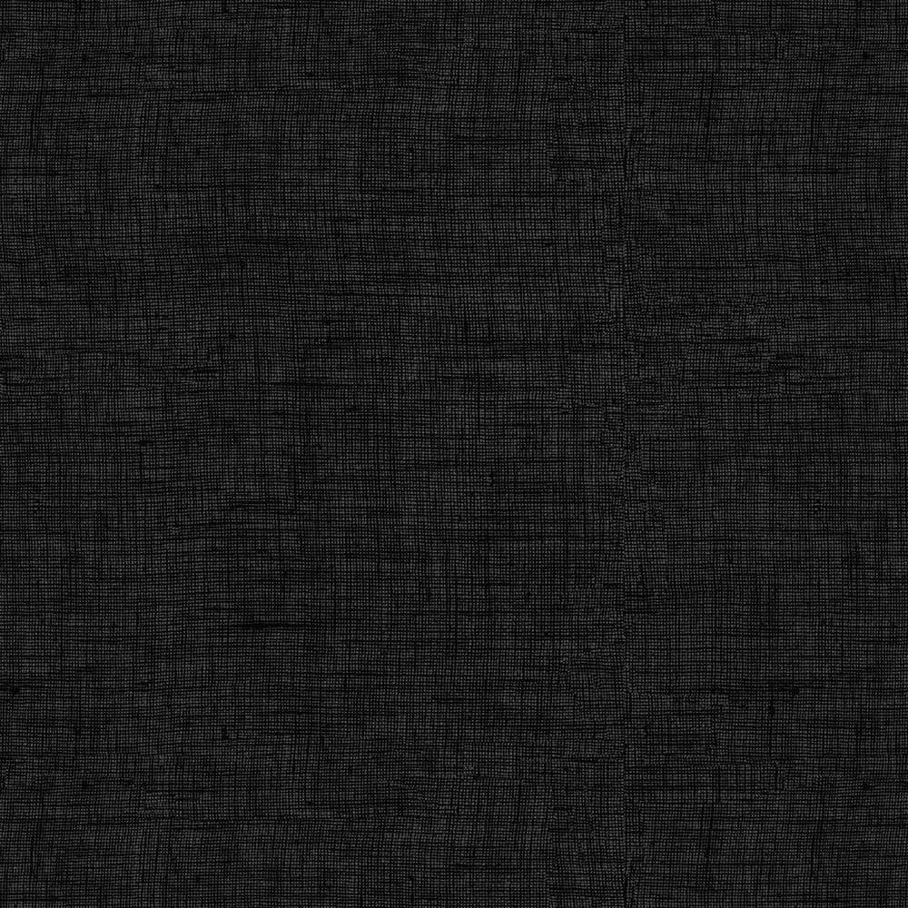 Black Polyester Outdoor Deep Seat Cushion with EverLuxe Fiberfill