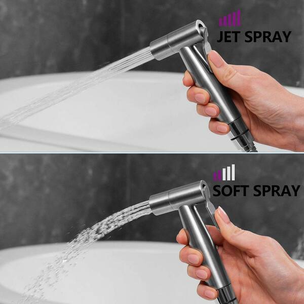 Chrome Hand Held Spray Bathroom Replacement Female Bidet One Handle Mixer Faucet 