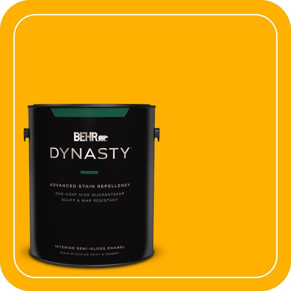 1 gal. #S-G-350 Desert Glow Semi-Gloss Enamel Interior Stain-Blocking Paint & Primer price history on PriceWatchPro