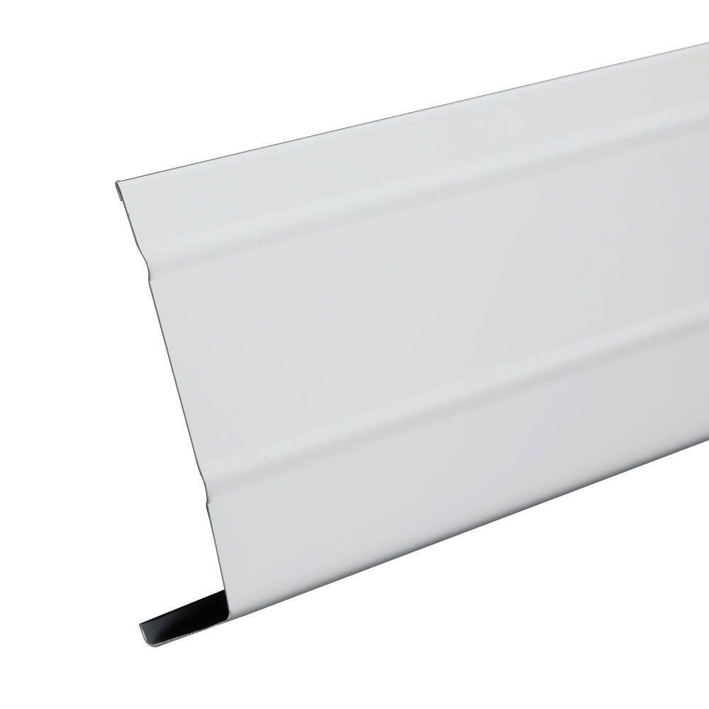 Amerimax Home Products 4 In X 12 Ft White Aluminum Fascia Trim 77106 