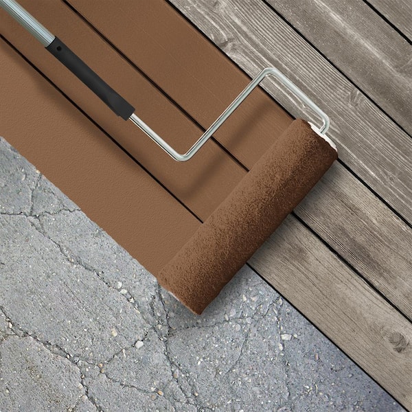 1 gal. #S240-7 Leather Work Low-Lustre Enamel Interior/Exterior Porch and Patio Floor Paint