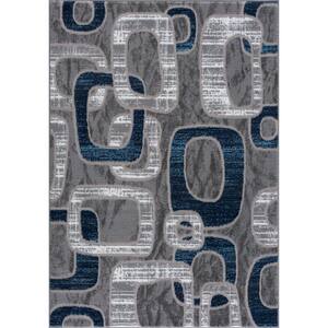 Pyramid Decor Area Rugs for Clearance Beige Modern Geometric Design - 5'3  x 7'7 - Bed Bath & Beyond - 24087693