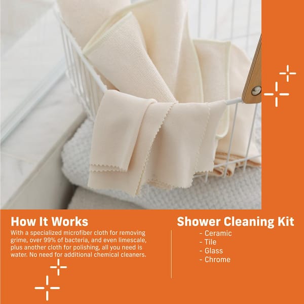 Small Space Kit | 5-Pack of Premium Microfiber Cleaning Cloths