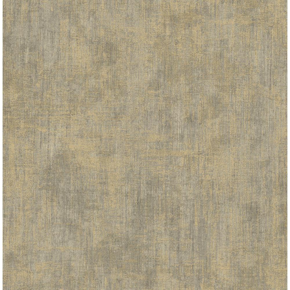 Seabrook Designs Adorn Faux Metallic Gold and Grey Paper Strippable ...
