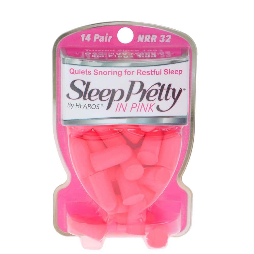 HEAROS Sleep Pretty in Pink Ear Plugs-6 Pack (84 Total Pairs) 5200-144 ...