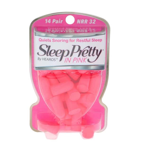 Sleep Pretty in Pink Ear Plugs-6 Pack (84 Total Pairs)