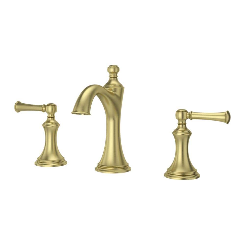 Pfister Tisbury 8 in. Widespread 2-Handle Bathroom Faucet in Brushed ...
