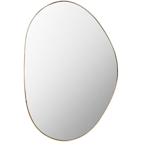Artistic Weavers Aamnah 24 in. W x 36 in. H Gold Framed Decorative Mirror
