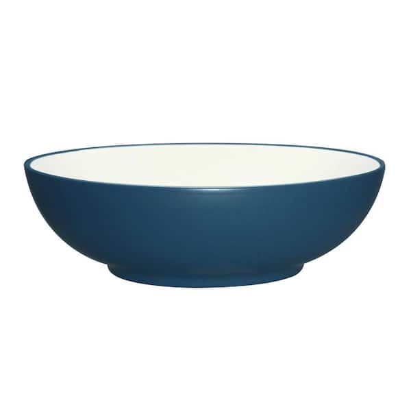 Noritake Colorwave Blue 9.5 in., 64 fl. oz. (Blue) Stoneware Round Vegetable Bowl