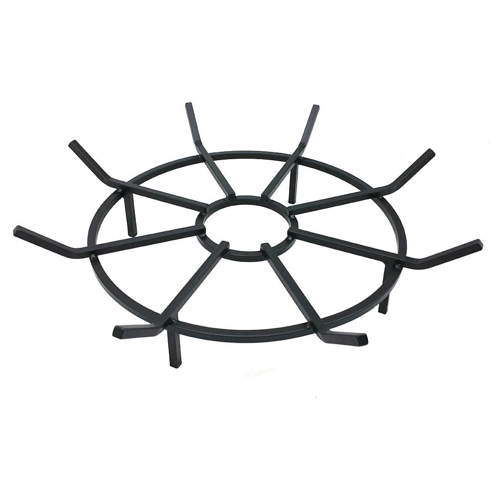 Round Fire Pit Grate, Iron Grate For Fire Pit
