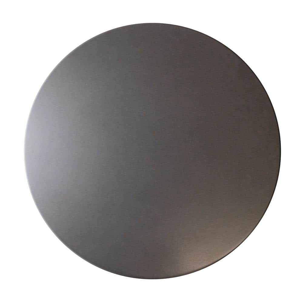  14 in. Glazed Round Pizza Stone in Grey