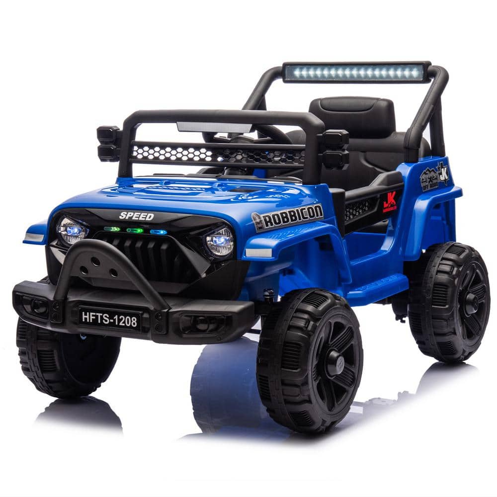 12V Kids Ride On Electric Truck Car W/Parents Control, Microphone Jack, Power Display, LED Lights For Kids Aged 1-4. price history on PriceWatchPro
