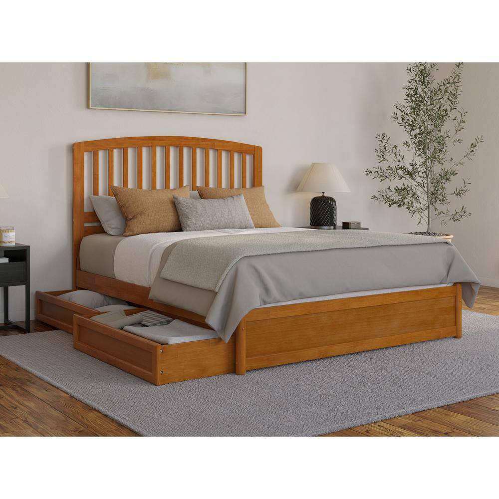 Have a question about AFI Lucia Light Toffee Natural Bronze Solid Wood ...