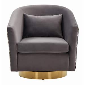 Clara Slate Grey Accent Chair