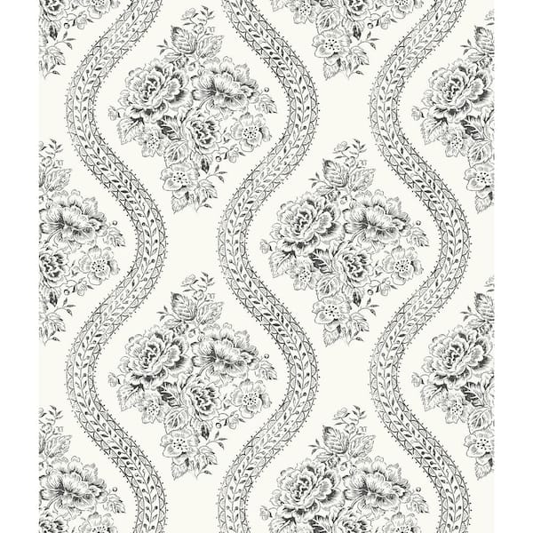 Coverlet Floral Spray and Stick Wallpaper