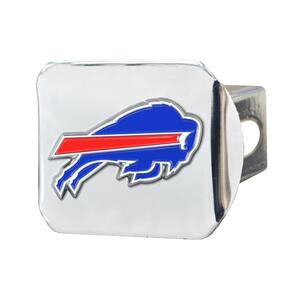 NFL - Buffalo Bills 3D Color Emblem on Type III Chromed Metal Hitch Cover