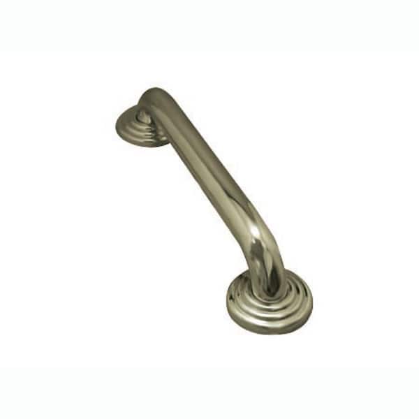 Kingston Brass Decorative 32 in. x 1-1/4 in. Grab Bar in Brushed Nickel