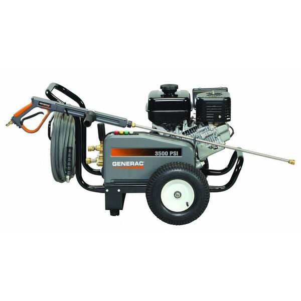 Generac 3500-PSI 3.7-GPM Surbaru Engine Triplex Pump Belt Driven Gas Powered Pressure Washer