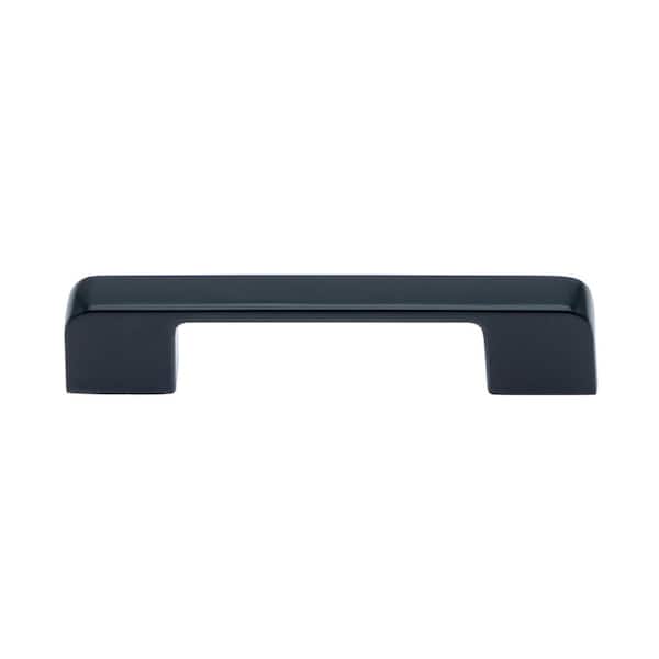 Utopia Alley 3.75 in. (96 mm) Center to Center Matte Black Zinc Drawer Pull