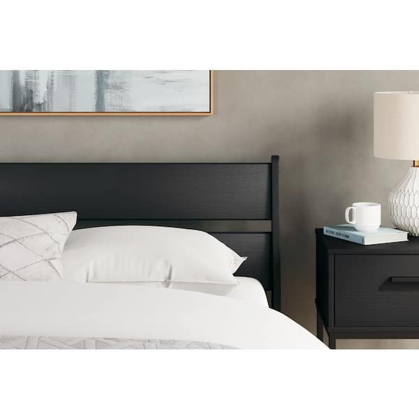 Socalle Black Queen Panel Headboard