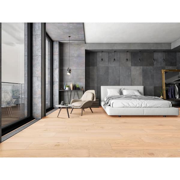 Whitney White Oak 1/4 in. T x 6.5 in. W Click Lock Engineered Hardwood Flooring (606.8 sq. ft./pallet)