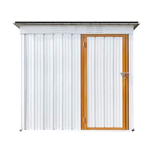 3.6 ft. W x 5 ft. D Outdoor Metal Garden Sheds Storage Sheds, Coverage Area 18.6 sq. ft.