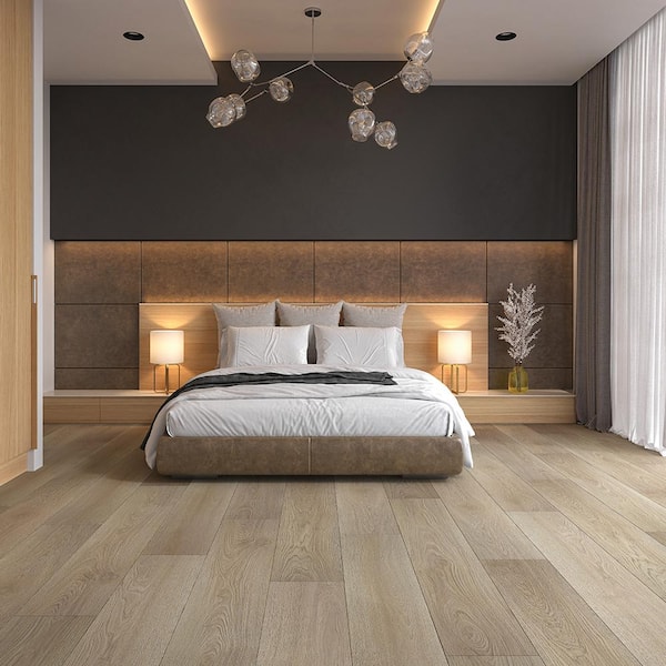 French Oak Atelier 20 MIL 9.1 in. x 60 in. Click Lock Waterproof Luxury Vinyl Plank Flooring (30.45 sq. ft./case)