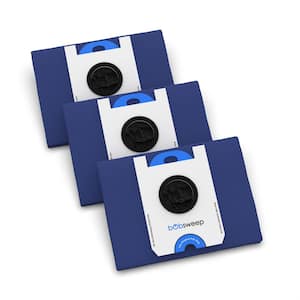 Dustin 100-day (4.6 liter) self-empty bag with activated carbon, pack of 3