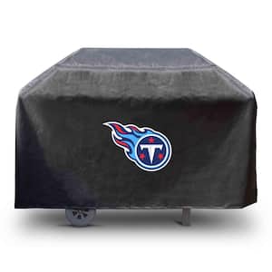 NFL-Tennessee Titans Rectangular Black Grill Cover - 68 in. x 21 in. x 35 in.