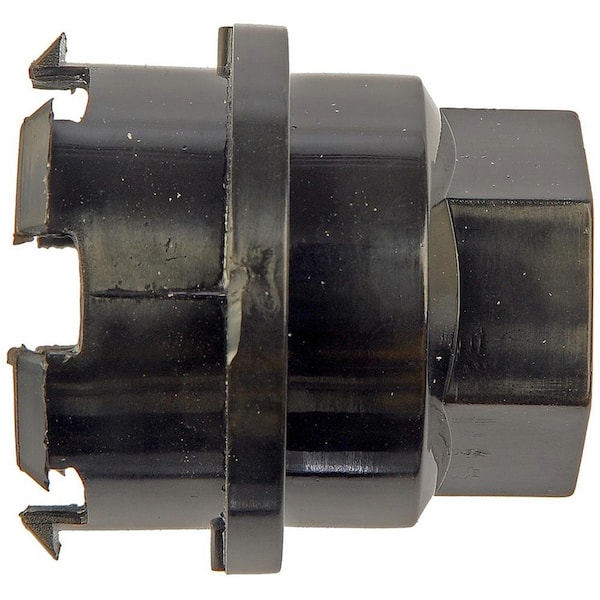 Autograde Black Wheel Nut Cover M27-2.0, Hex 22mm (5-pack)