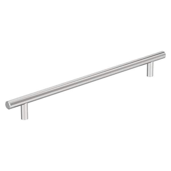 Amerock Bar Pulls Hollow 10-1/16 in. (256mm) Modern Polished Chrome Bar Cabinet Pull