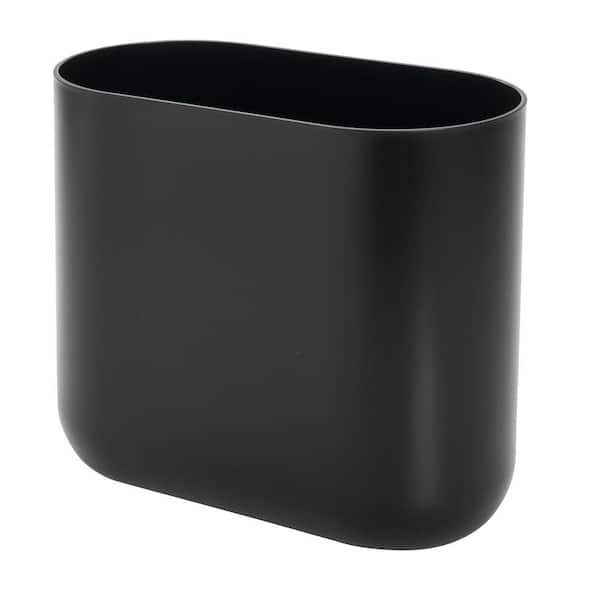 IDESIGN Cade Slim Waste Can in Black