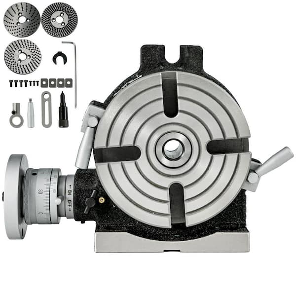 じょーじてーぶる SKYSHALO 6 in. Rotary Table, Horizontal Vertical Milling, 4