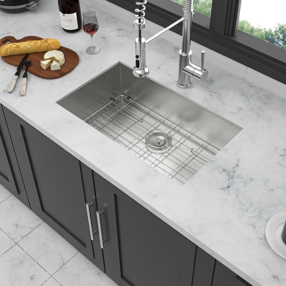 Sink Rack UNICPLUS, Stainless Steel Kitchen Sink Bottom Grids