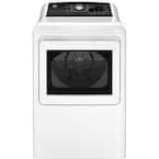 7.4 cu. ft. Electric Dryer with Sensor Dry in White