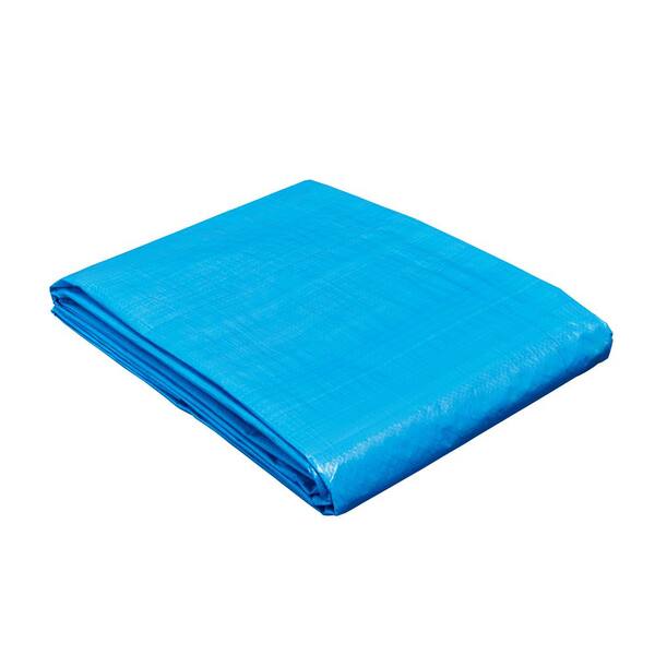 12 ft. x 20 ft. Blue Light Duty Tarp LD1220 - The Home Depot
