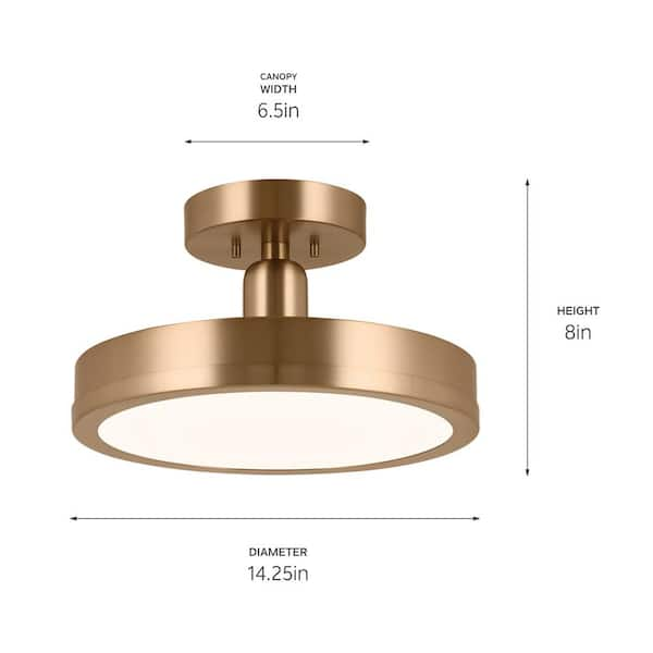 Kichler flush mount deals lighting