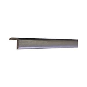Lancaster Series 96 in. W x 0.75 in. D x 0.75 in. H Outside Corner Molding Cabinet Filler in Vintage Charcoal