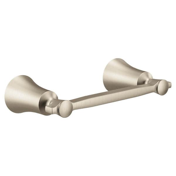 Flara Wall Mounted Toilet Paper Holder in Brushed Nickel