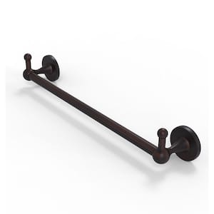 Shadwell Collection 30 in. Towel Bar with Integrated Hooks in Venetian Bronze
