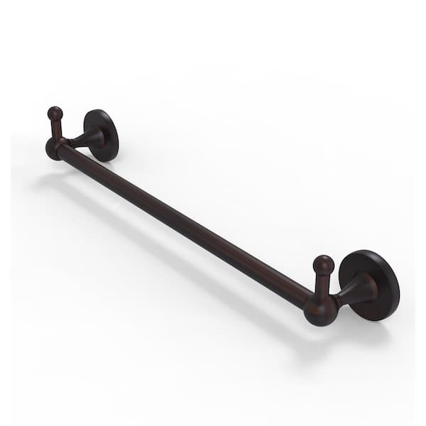 Allied Brass Shadwell Collection 30 in. Towel Bar with Integrated Hooks in Venetian Bronze