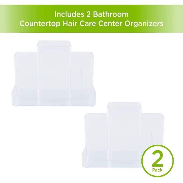 Kenney Storage Made Simple Clear Plastic Bathroom Organizer in the Bathroom  Accessories department at