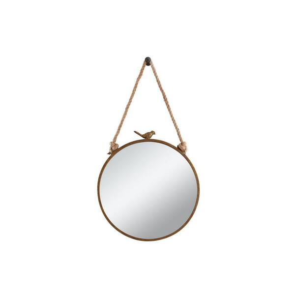 20 08 In X Classic Round, Mirror With Rope Strap
