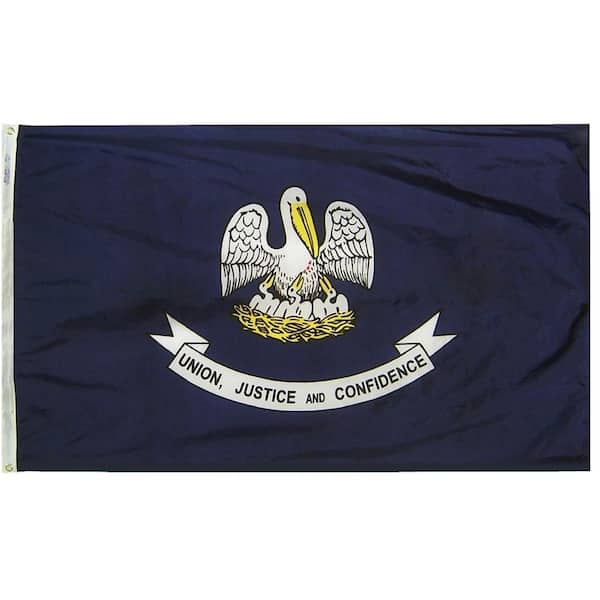 Annin Flagmakers 4 ft. x 6 ft. Louisiana State Flag