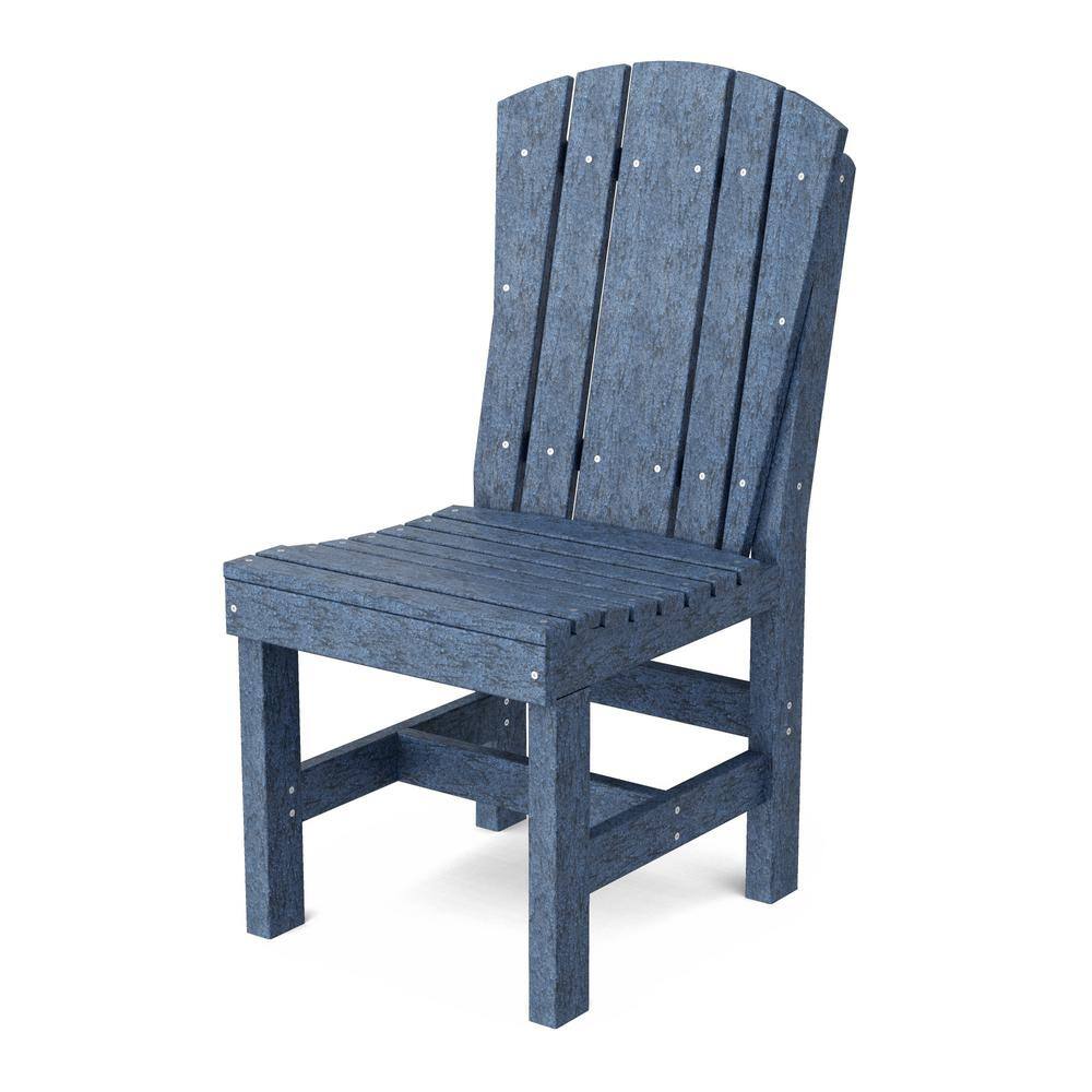 Heritage Patriot Blue HDPE Plastic Outdoor Dining Side Chair price history on PriceWatchPro