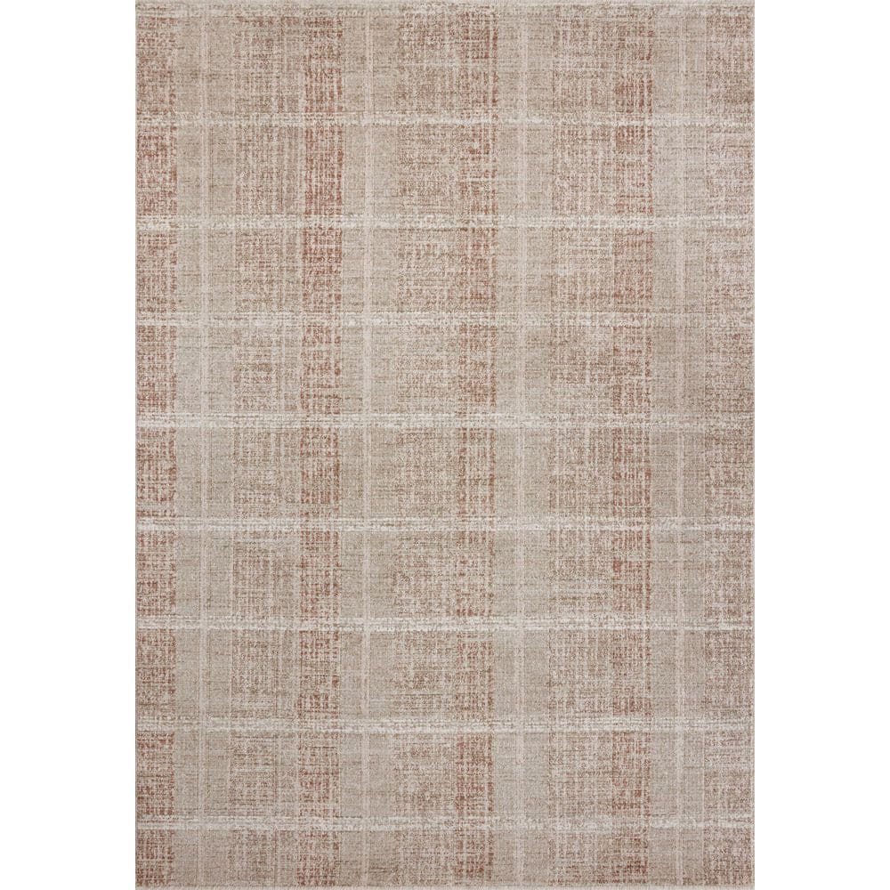 Ember 5 ft. 3 in. x 7 ft. 6 in. Clay/Sand Contemporary Area Rug price history on PriceWatchPro