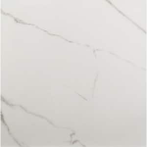 Calacatta White 35 in. x 35 in. Polished Porcelain Floor and Wall Tile (8.5 sq. ft./Each)