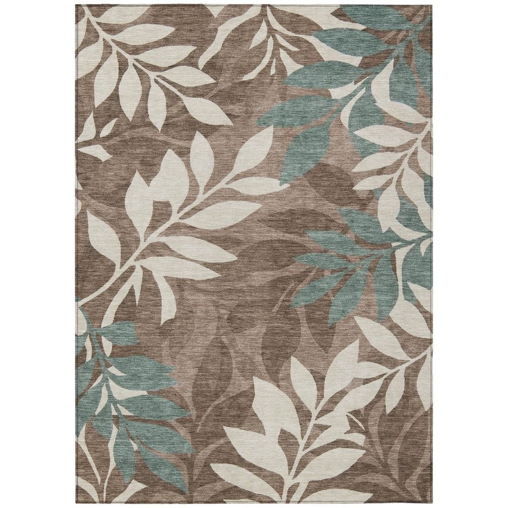 Chantille Machine Washable Indoor/Outdoor Abstract ACN2955 Mocha 10 ft. x 14 ft. Area Rug price history on PriceWatchPro