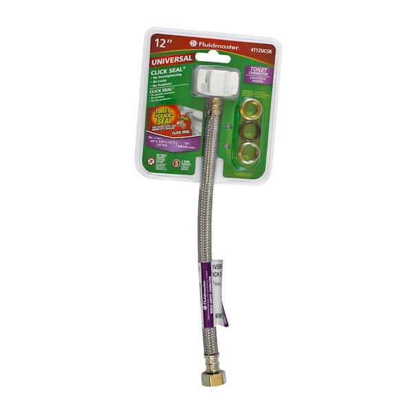 Click Seal 3/8 in. x 7/8 in. x 12 in. Universal Toilet Connector