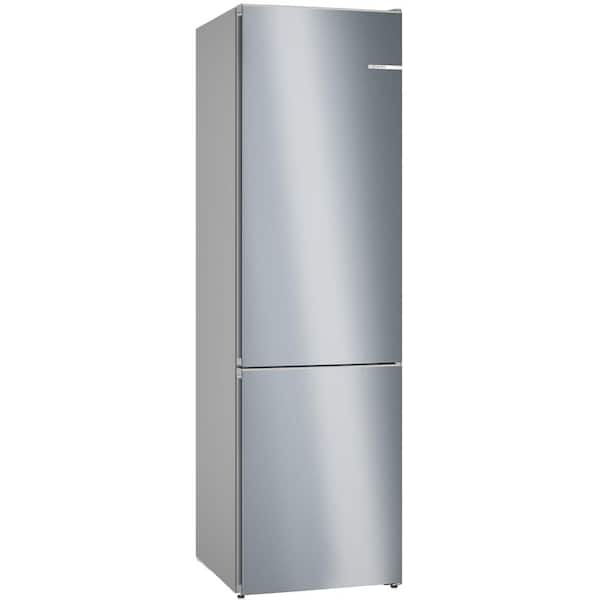 Bosch 800 Series 24 in. 12.8 cu. ft. Bottom Freezer Refrigerator in Stainless Steel with Internal Ice Maker, Counter Depth